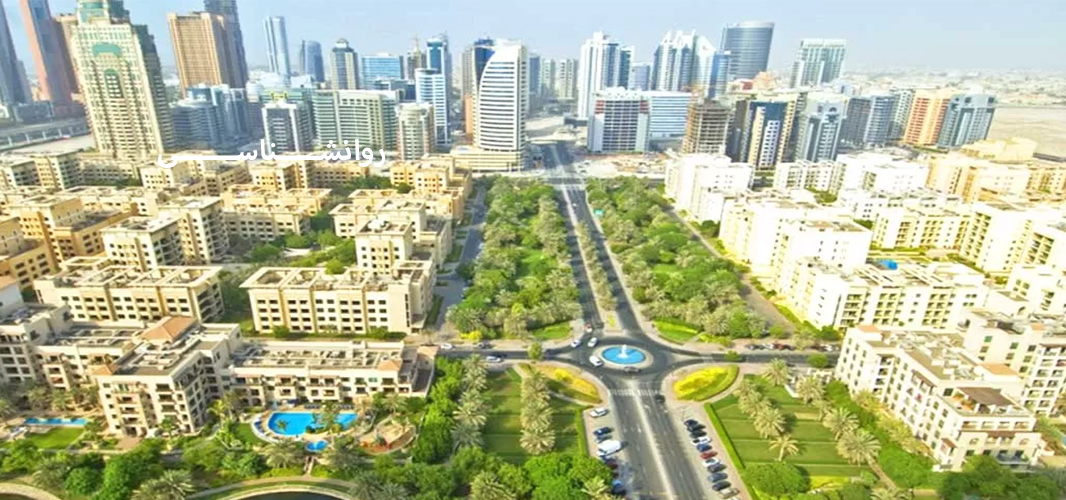 یکی از محله‌های دبی 