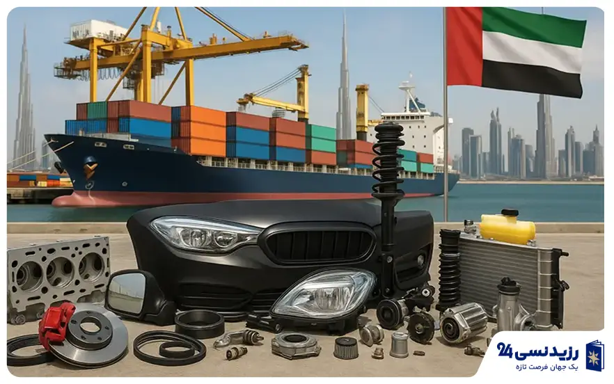 واردات قطعات و موتور خودرو از دبی به ایران