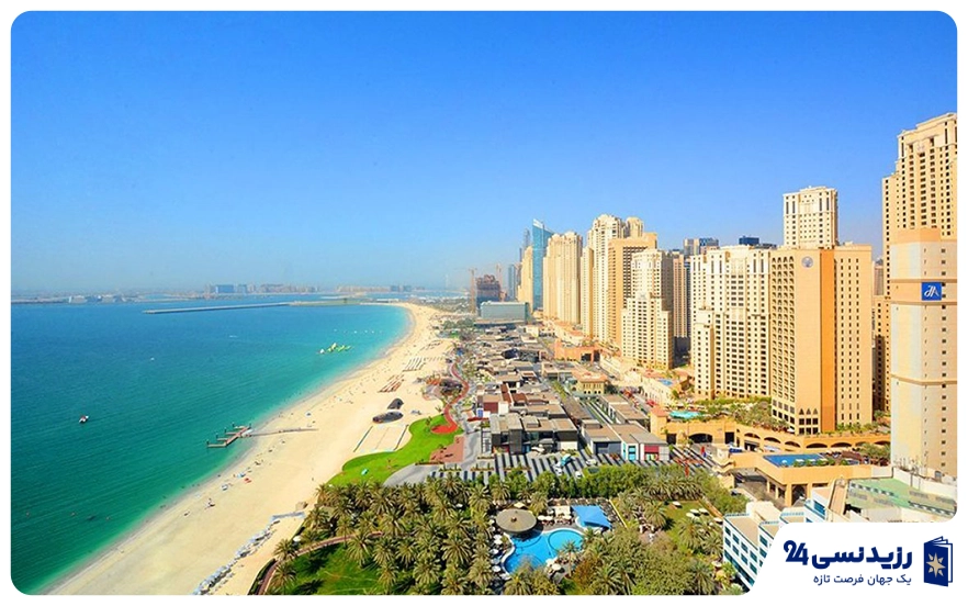 ساحل JBR (Jumeirah Beach Residence)