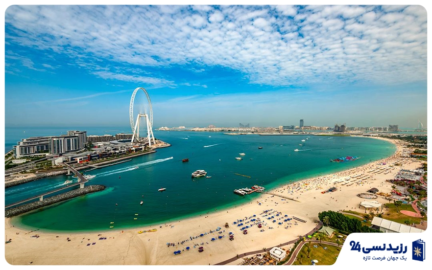 بهترین سواحل دبی ۲۰۲۵ | معرفی معروف‌ترین ساحل‌های خانوادگی و سواحل آزاد دبی