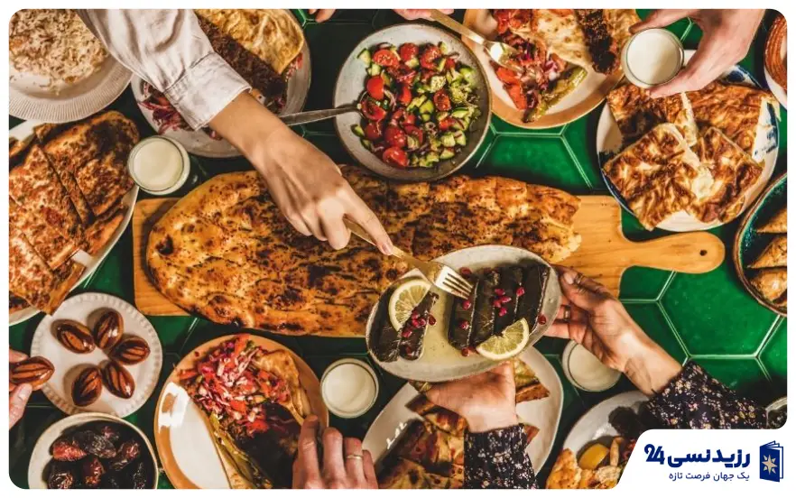 هزینه خورد و خوراک در ترکیه