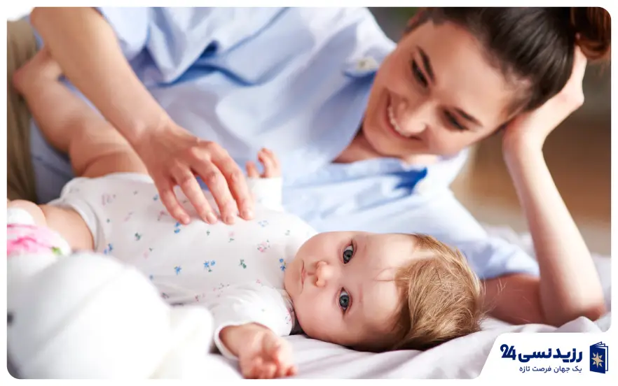 اقامت از طریق تولد بچه