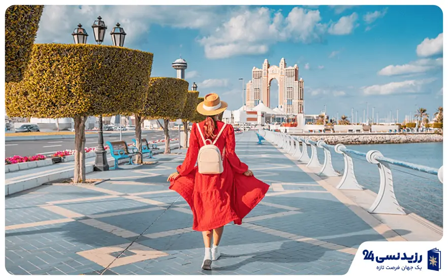 ویزا دبی برای دختران مجرد