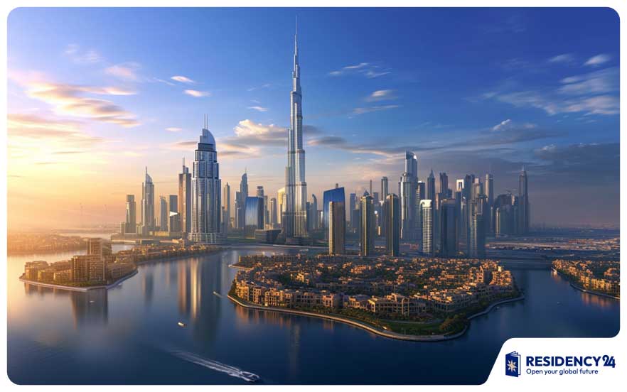 business success concept city
