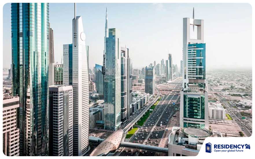 dubai skyline business lifestyle