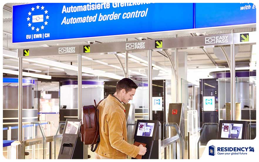 visa on arrival airport passport control