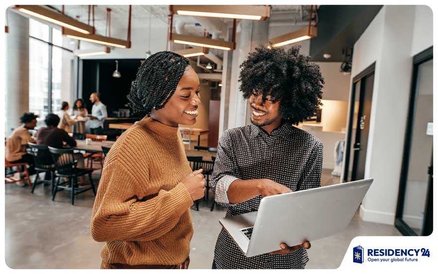 entrepreneur planning business idea