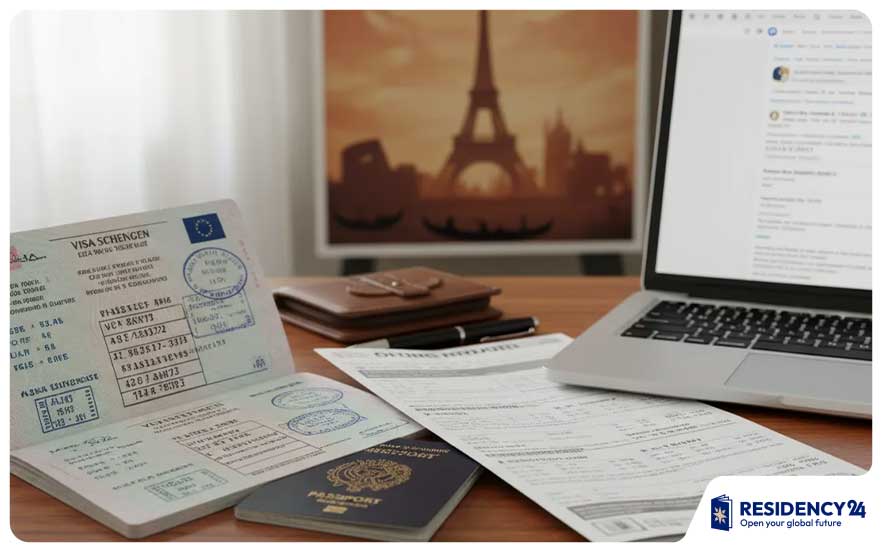embassy decision paperwork desk