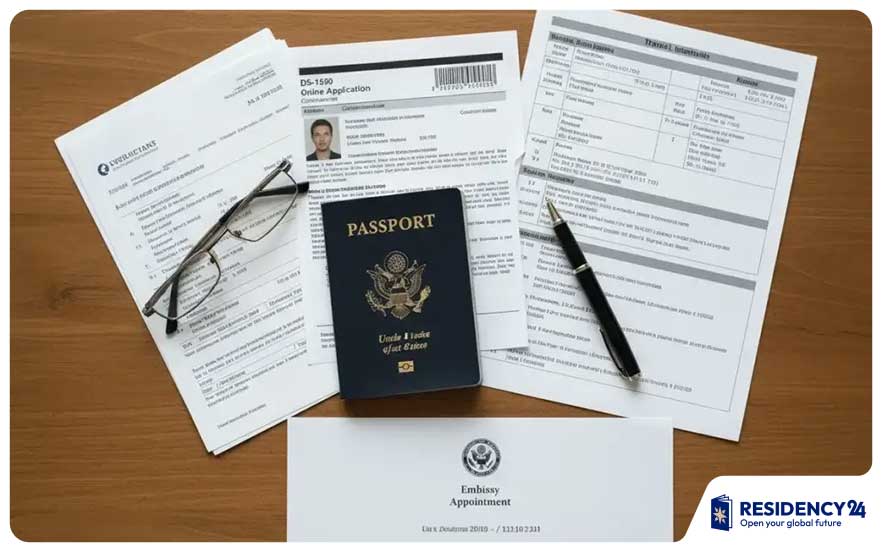 passport visa documents checklist travel paperwork