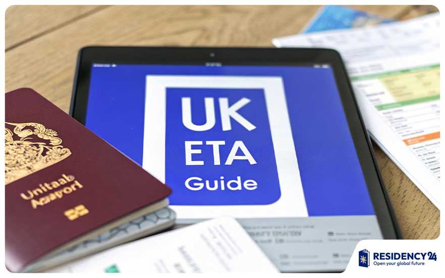 uk passport and eta 
