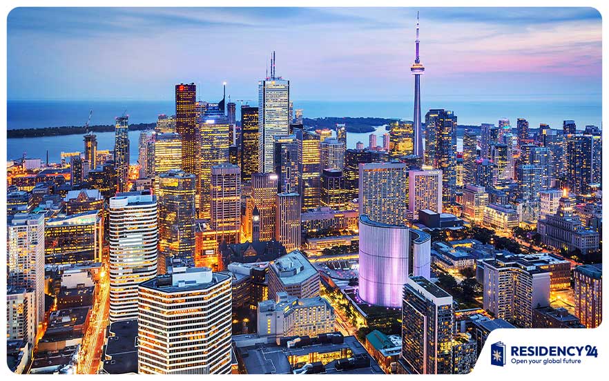 Canada skyline Toronto