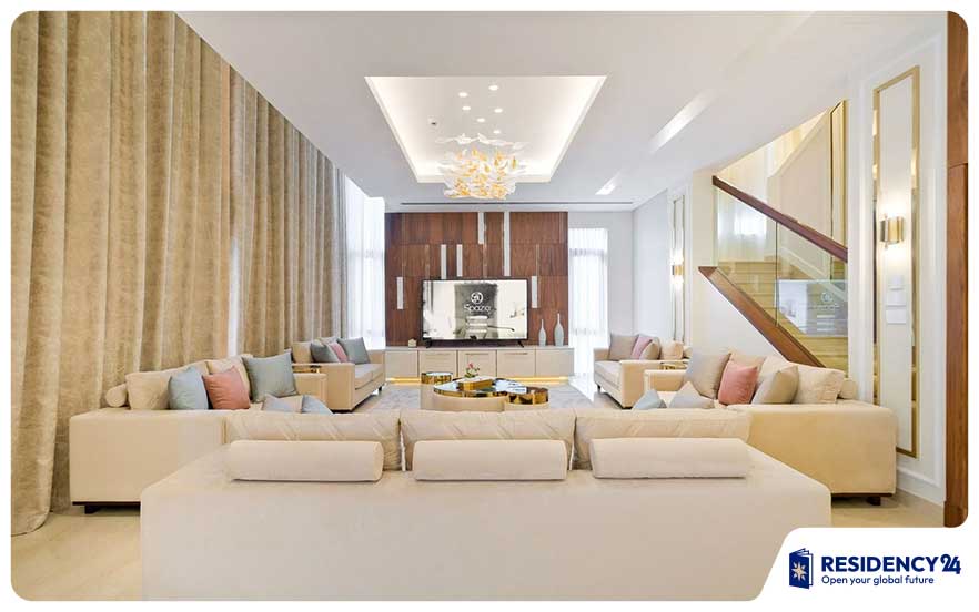 apartment interior Dubai simple