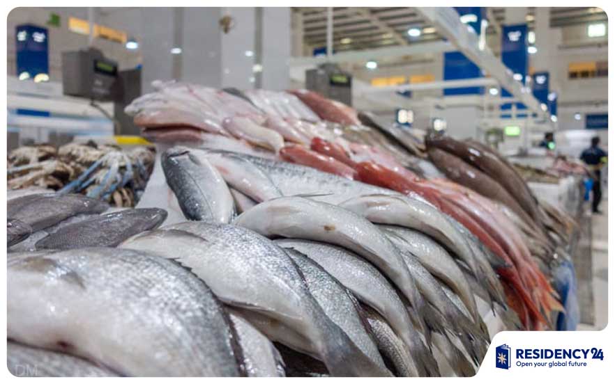 Waterfront Market Dubai fish market