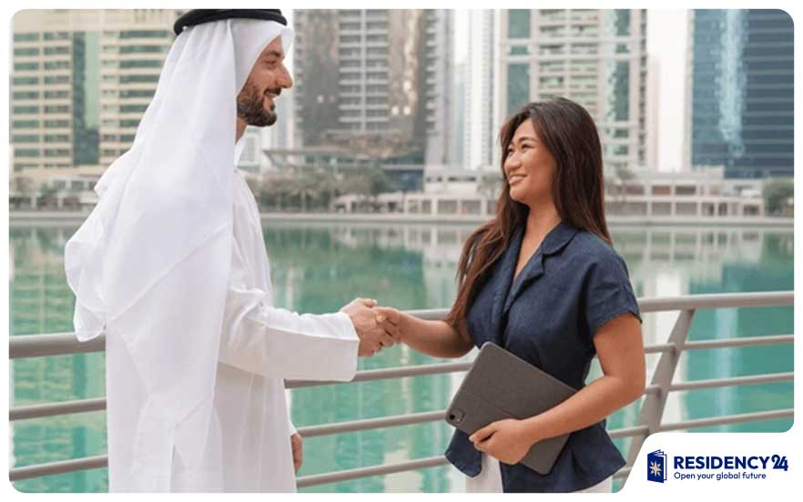 woman-and-man-in-dubai