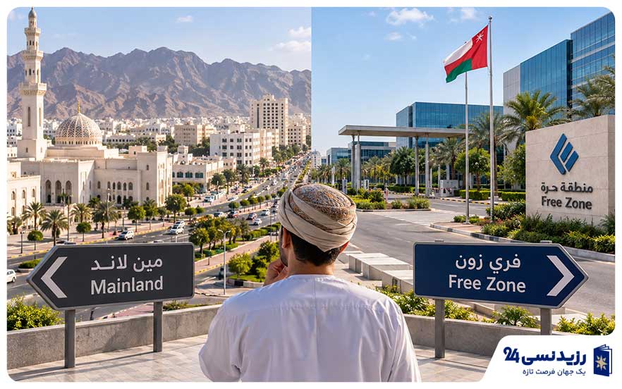 تفاوت مینلند و فریزون در عمان؛ مقایسه ثبت شرکت، هزینهها و انتخاب بهترین گزینه