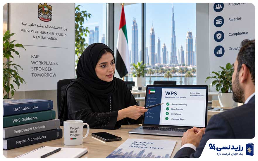 سیستم WPS و قوانین پرداخت حقوق کارکنان در امارات