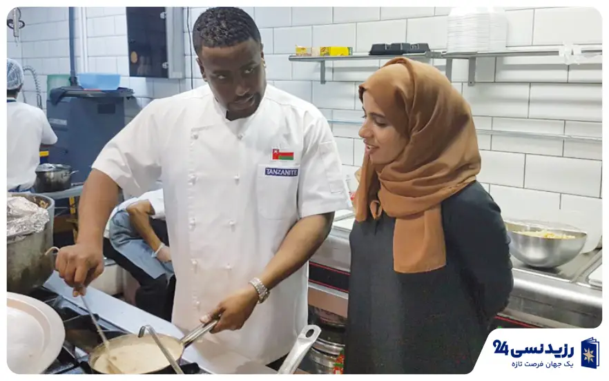 شغل آشپزی در عمان