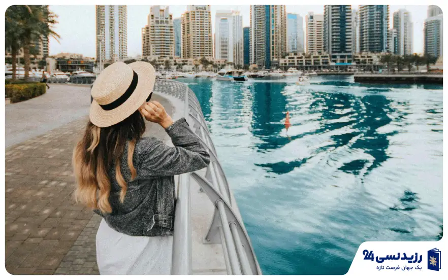 ویزا دبی برای دختران مجرد