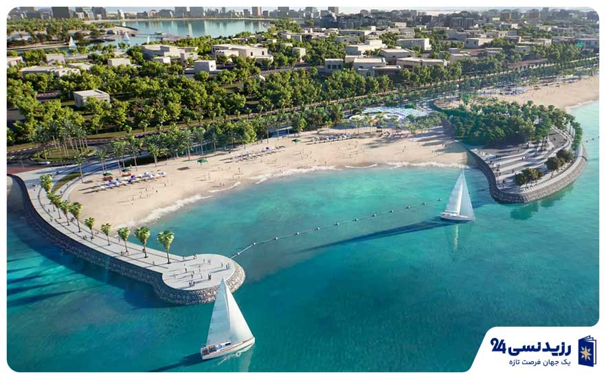 امکانات ساحل الممزر دبی